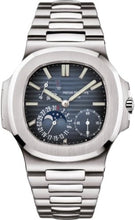 Load image into Gallery viewer, Patek Philippe Nautilus Moon Phases Stainless Steel Black Blue Dial | 5712/1A - 001 - Luxury Time NYC