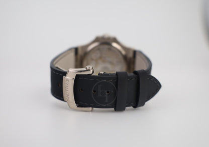 Patek Philippe Nautilus Moon Phases White Gold Slate Gray Dial | 5712G - 001 - Luxury Time NYC