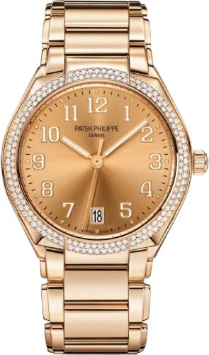 Patek Philippe Twenty~4 Automatic Rose Gold 36mm Rose Dial 36 mm - 7300/1200R - 011 - Luxury Time NYC