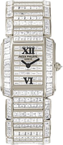 Patek Philippe Twenty~4 Ladies White Gold Diamond Set Dial | 4908/101G - 001 - Luxury Time NYC