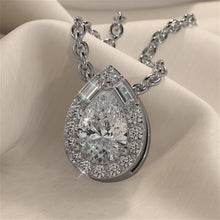 Load image into Gallery viewer, Pear Shape Diamond Dreams Necklace Diamond with 0.31 ct.(finished) - Luxury Time NYC