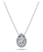 Load image into Gallery viewer, Pear Shape Diamond Dreams Necklace Diamond with 0.31 ct.(finished) - Luxury Time NYC