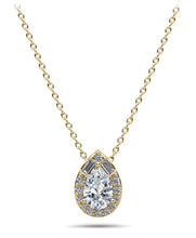 Load image into Gallery viewer, Pear Shape Diamond Dreams Necklace Diamond with 0.41 ct.(finished) - Luxury Time NYC