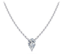 Load image into Gallery viewer, Pear Shape Dream Diamond Pendant with 0.50 ct.(finished) 7x4.5mm - Luxury Time NYC