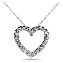 Load image into Gallery viewer, Perfect Diamond Heart Diamond Pendant with 0.78 ct.(finished) 1.9mm - Luxury Time NYC