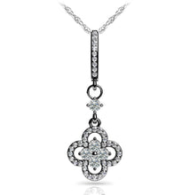 Load image into Gallery viewer, Precious Petals Diamond Pendant with 0.64 ct.(finished) 1.1mm, 2.6mm - Luxury Time NYC