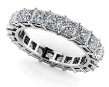 Load image into Gallery viewer, Princess Cut Diamonds Classic Eternity Diamond Ring with 1.82 ct.(finished) 2.25mm - Luxury Time NYC