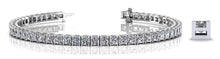 Load image into Gallery viewer, Princess Cut Dreams Bracelet Diamond with 6.60 ct.(finished) 2.5mm - Luxury Time NYC