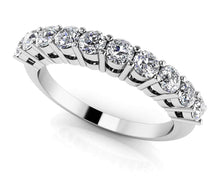 Load image into Gallery viewer, Prong Set ab - Grown Diamond Band with 0.60 ct.(finished) 2.5mm - Luxury Time NYC