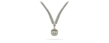 Load image into Gallery viewer, Ravishing Cushion Cut 4 Prong V Diamond Necklace with 10.13 ct.(finished) - Luxury Time NYC