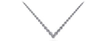 Load image into Gallery viewer, Ravishing V Neck With Graduated Diamonds with 10.28 ct.(finished) - Luxury Time NYC