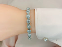 Load image into Gallery viewer, Red Carpet Bracelet With Diamond Tube Links Diamond with 4.69 ct.(finished) 1.1mm, 3.4mm - Luxury Time NYC