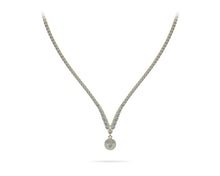 Load image into Gallery viewer, Remarkable Plunging V Neck Diamond Necklace with 8.75 ct.(finished) - Luxury Time NYC