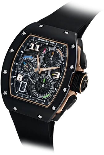 Richard Mille RM72-01 Automatic Winding Lifestyle Flyback Chronograph Black Ceramic - Luxury Time NYC