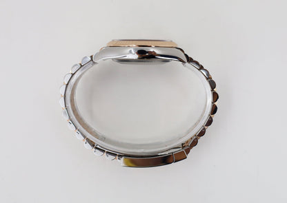 Rolex Datejust 36 Rose Gold/Steel "Wimbledon" Slate Roman Dial & Fluted Bezel Jubilee Bracelet 126231 - Luxury Time NYC