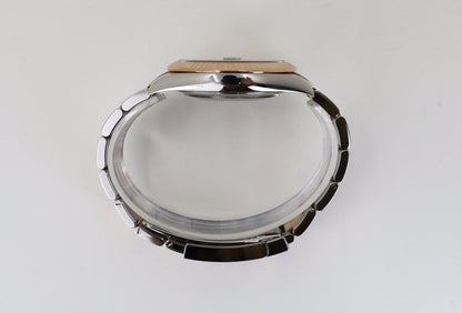 Rolex Datejust 36 Rose Gold/Steel "Wimbledon" Slate Roman Dial & Fluted Bezel Oyster Bracelet 126231 - Luxury Time NYC