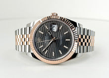 Load image into Gallery viewer, Rolex Datejust 41 Rose Gold/Steel Slate Motif Dial Fluted Bezel Jubilee Bracelet 126331 - Luxury Time NYC