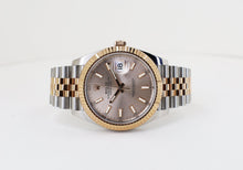 Load image into Gallery viewer, Rolex Datejust 41 Rose Gold/Steel Sundust Index Dial Fluted Bezel Jubilee Bracelet 126331 - Luxury Time NYC
