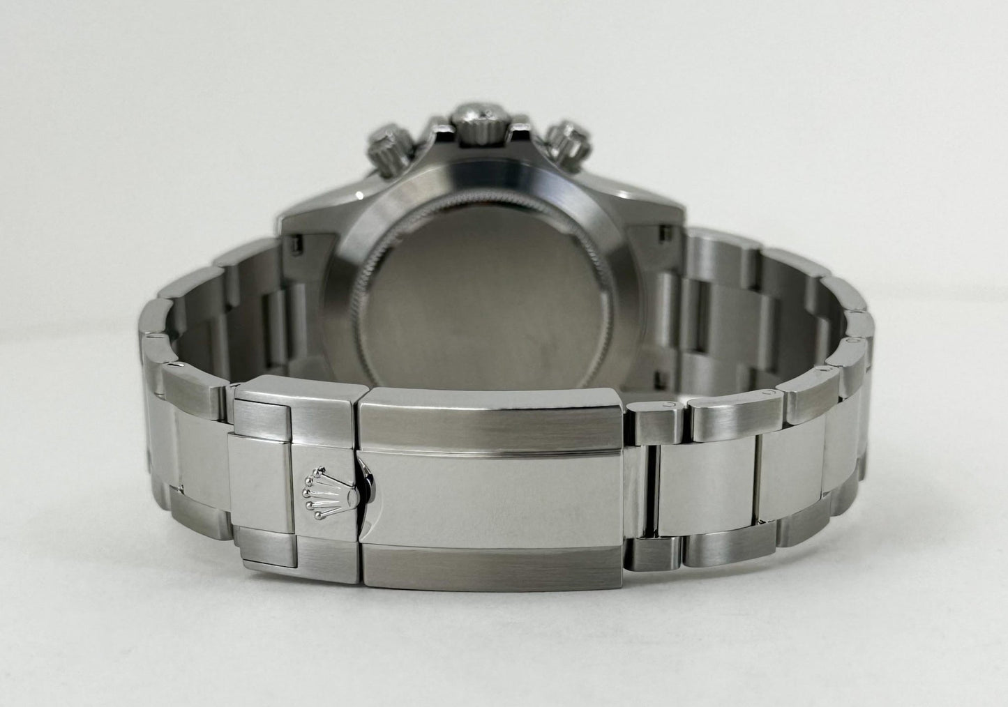 Rolex Daytona Stainless Steel Black Index Dial Ceramic Bezel Oyster Bracelet 116500LN - Luxury Time NYC