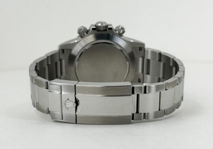 Rolex Daytona Stainless Steel Black Index Dial Ceramic Bezel Oyster Bracelet 116500LN - Luxury Time NYC