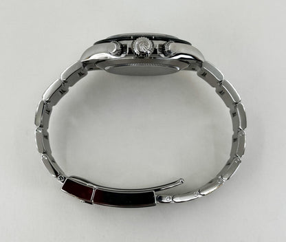 Rolex Daytona Stainless Steel Black Index Dial Ceramic Bezel Oyster Bracelet 116500LN - Luxury Time NYC