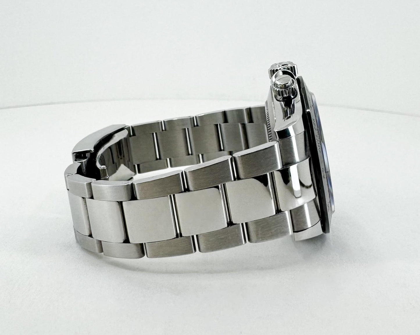 Rolex Daytona Stainless Steel White Index Dial Ceramic Bezel Oyster Bracelet 116500LN - Luxury Time NYC