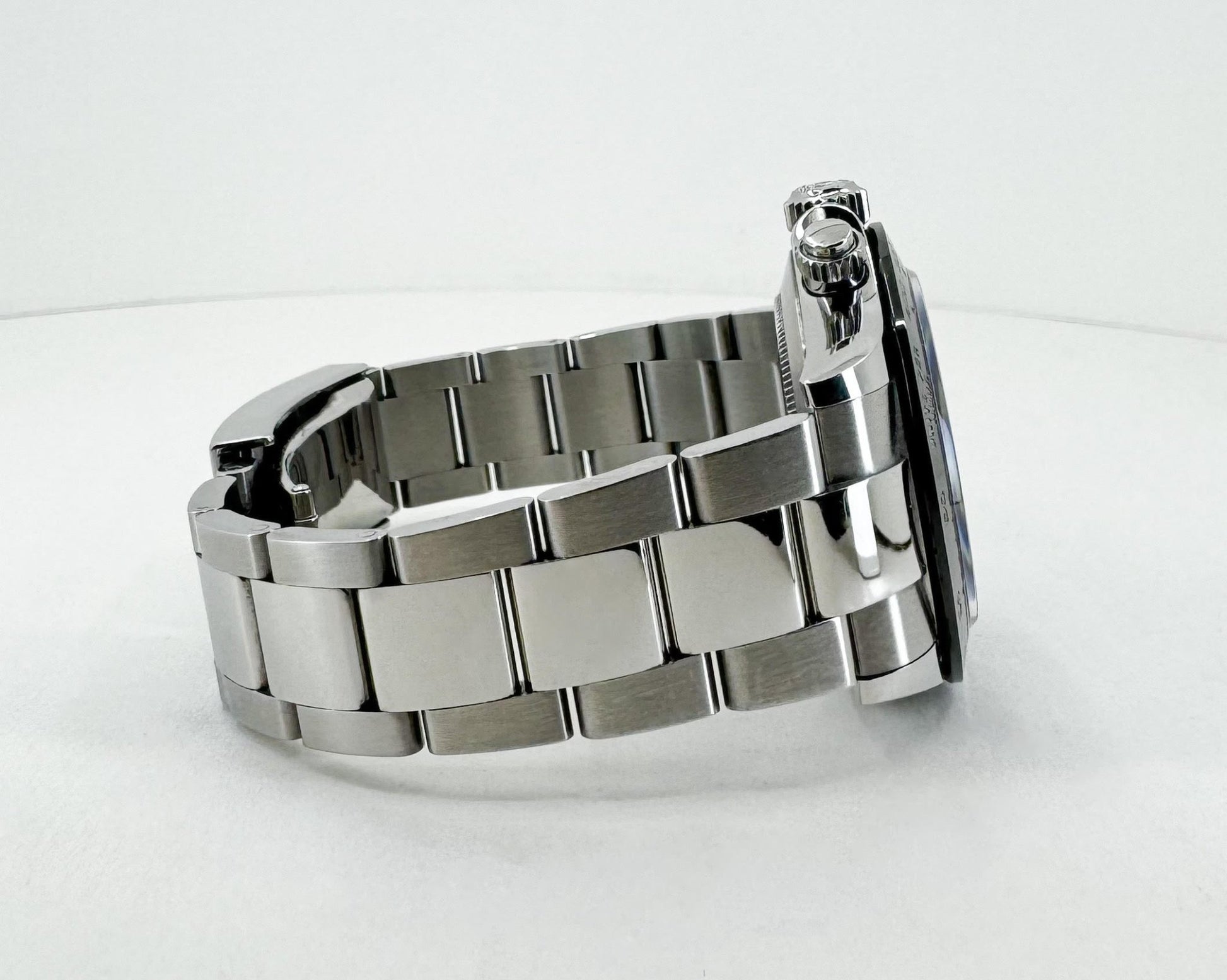 Rolex Daytona Stainless Steel White Index Dial Ceramic Bezel Oyster Bracelet 116500LN - Luxury Time NYC