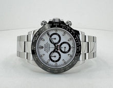 Load image into Gallery viewer, Rolex Daytona Stainless Steel White Index Dial Ceramic Bezel Oyster Bracelet 116500LN - Luxury Time NYC