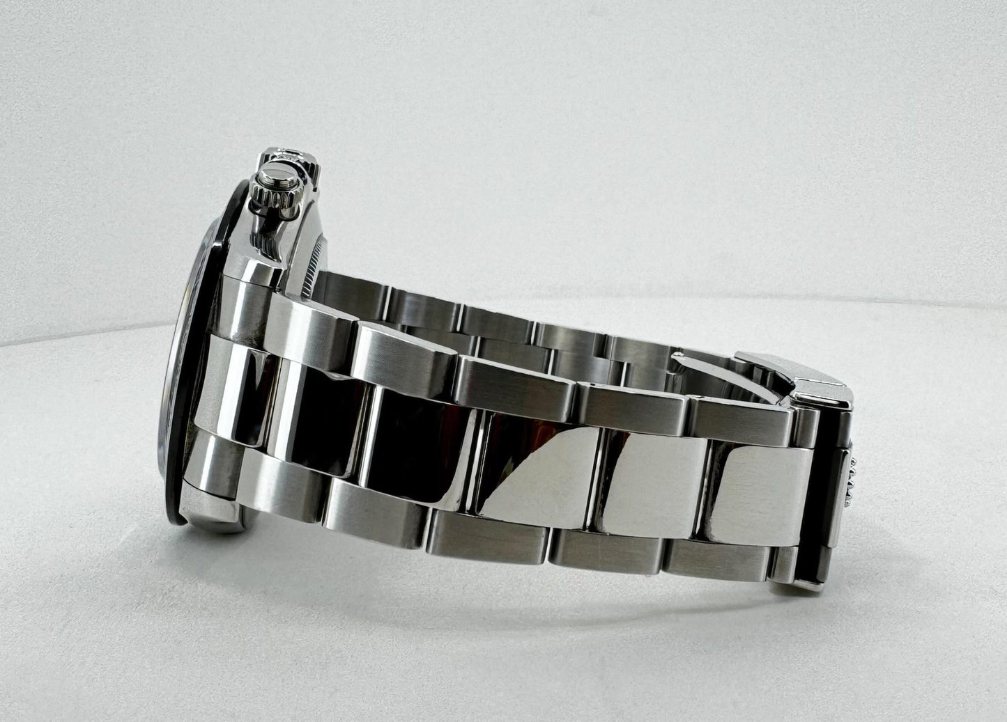 Rolex Daytona Stainless Steel White Index Dial Ceramic Bezel Oyster Bracelet 116500LN - Luxury Time NYC