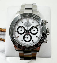 Load image into Gallery viewer, Rolex Daytona Stainless Steel White Index Dial Ceramic Bezel Oyster Bracelet 116500LN - Luxury Time NYC