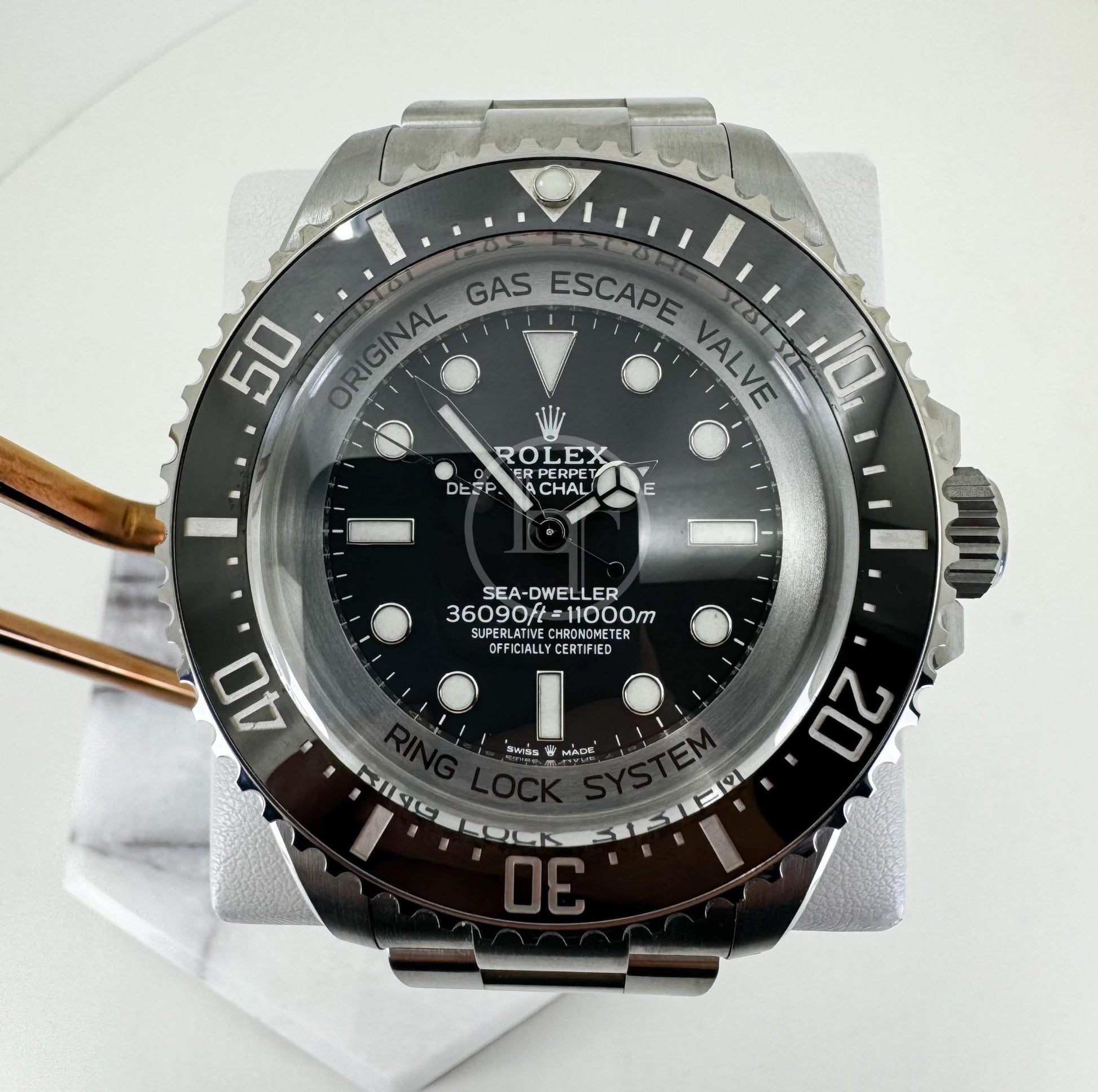 Rolex Deepsea Challenge in RLX titanium 50mm Black Dial Cerachrom Bezel Oyster Bracelet - 126067 - Luxury Time NYC