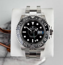 Load image into Gallery viewer, Rolex GMT - Master II 40mm Black Dial Cerachrom Bezel Oyster Bracelet - 126710GRNR - Luxury Time NYC