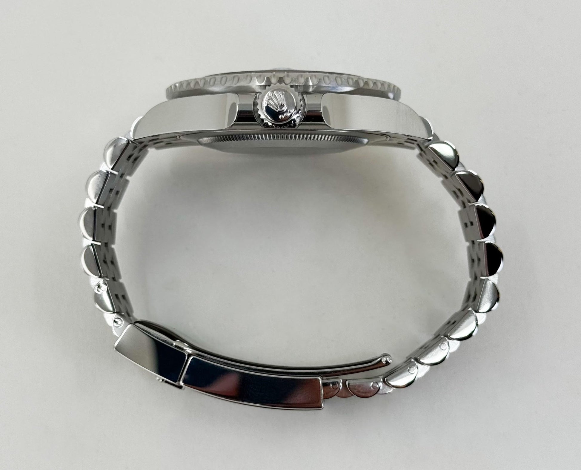 Rolex GMT Master II “Pepsi” Steel Black Dial Red/Blue Ceramic Bezel Jubilee Bracelet 126710BLRO - Luxury Time NYC