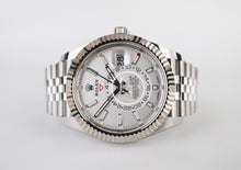 Load image into Gallery viewer, Rolex Oyster Perpetual White Rolesor Sky - Dweller Watch - White Index Dial - Jubilee Bracelet - 326934 wij - Luxury Time NYC