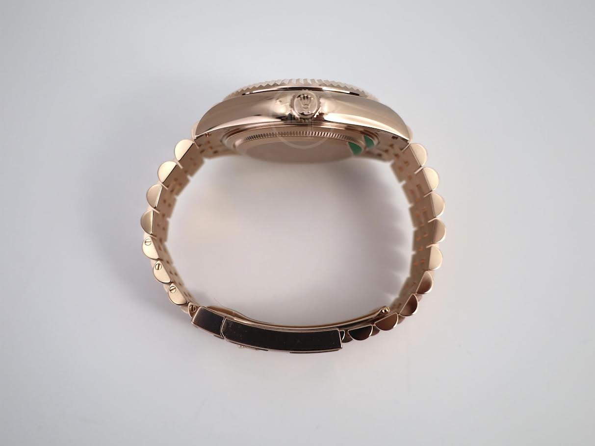 Rolex Sky - Dweller 42mm Blue - Green Dial Fluted Bezel Jubilee Bracelet - 336935 | 2024 Model - Luxury Time NYC