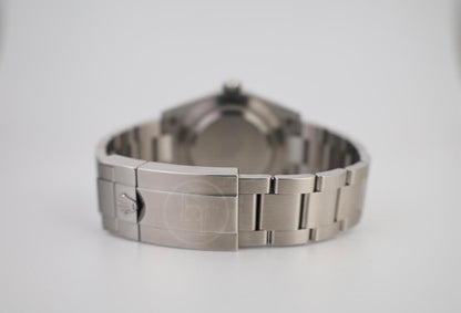 Rolex Stainless Steel Oyster Perpetual Explorer - Black Dial - Oyster Bracelet - 124270 - Luxury Time NYC