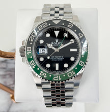 Load image into Gallery viewer, Rolex Steel GMT-Master II 40 Watch - &quot;Sprite&quot; - Black Dial - Jubilee Bracelet - 126720VTNR - Luxury Time NYC