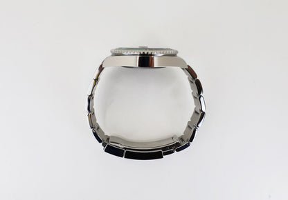 Rolex Steel GMT-Master II 40 Watch - "Sprite" - Black Dial - Oyster Bracelet - 126720VTNR - Luxury Time NYC