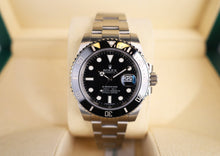 Load image into Gallery viewer, Rolex Steel Submariner Date Watch - Black Dial - 116610LN - Luxury Time NYC