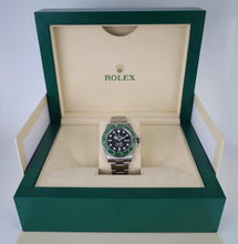 Load image into Gallery viewer, Rolex Steel Submariner Date Watch - The Starbucks - Green Bezel - Black Dial - 2020 Release - 126610LV - Luxury Time NYC