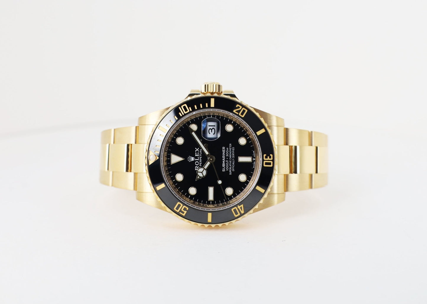 Rolex Submariner Date Yellow Gold 41mm Black Dial 126618LN - Luxury Time NYC