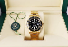 Load image into Gallery viewer, Rolex Submariner Date Yellow Gold 41mm Black Dial 126618LN - Luxury Time NYC