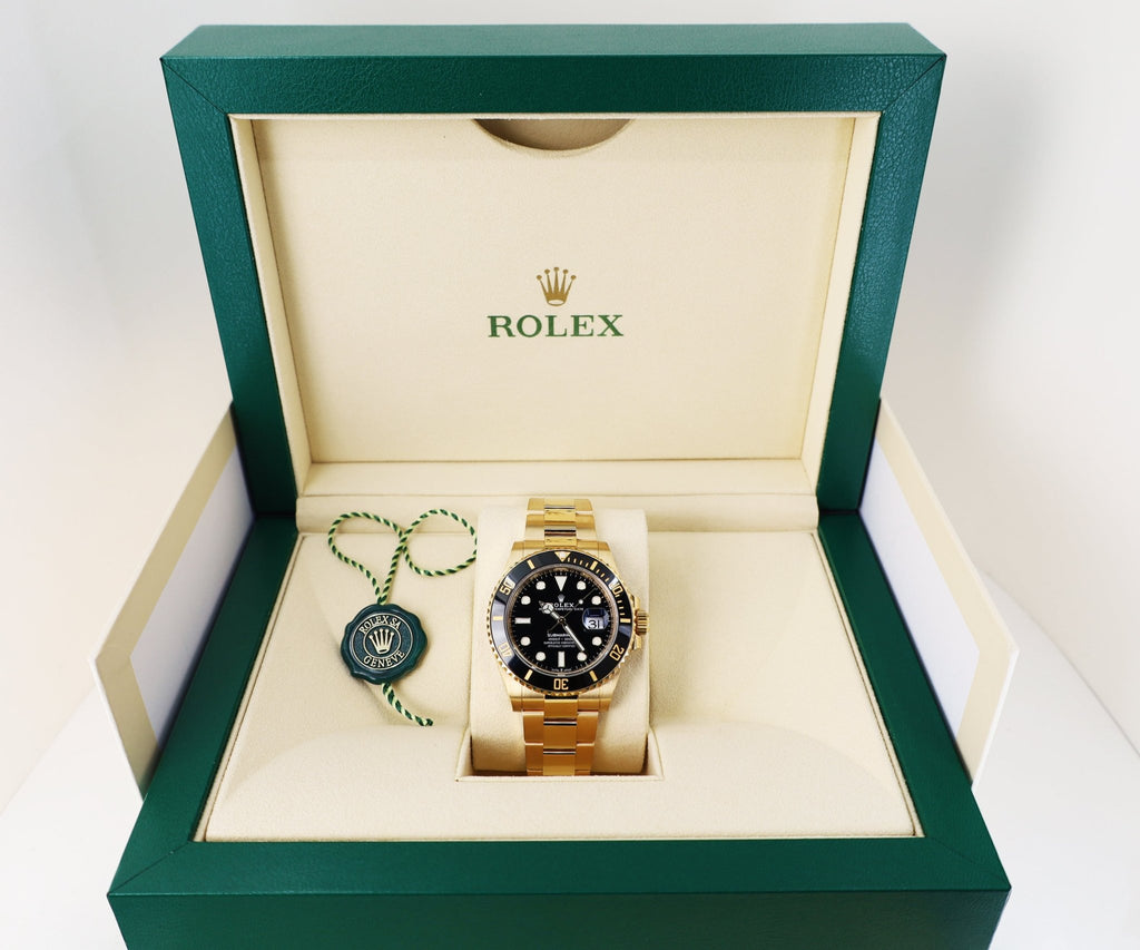 Rolex Submariner Date Yellow Gold 41mm Black Dial 126618LN - Luxury Time NYC