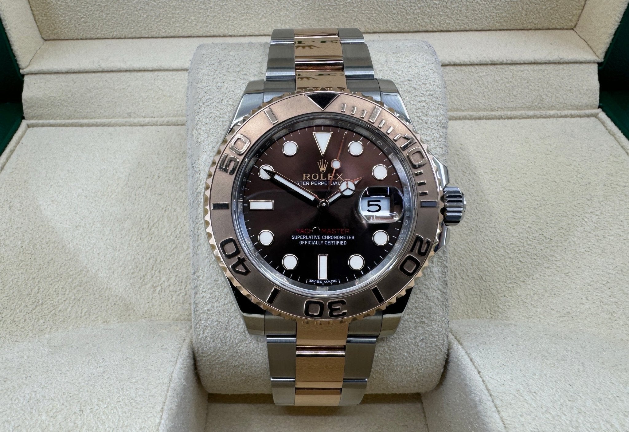 Rolex Yacht-Master 116621 with Chocolate Brown Dial – Luxury Time NYC