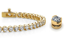 Load image into Gallery viewer, Round Prong Set Diamond Tennis Bracelet with 2.01 ct.(finished) 1.9mm - Luxury Time NYC