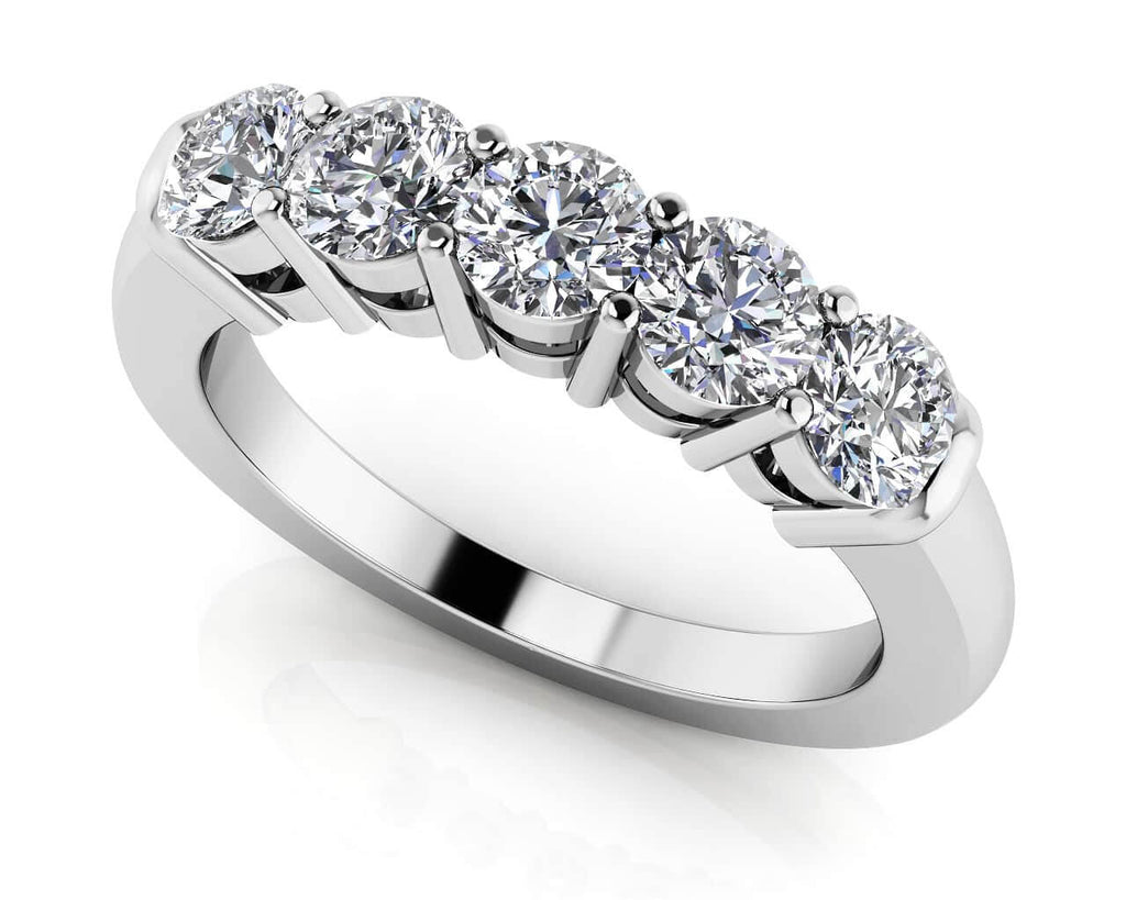 Rounded Classic ab - Grown Diamond Band with 0.53 ct.(finished) 2.7mm - Luxury Time NYC