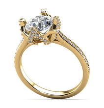 Load image into Gallery viewer, Royal Crown Diamond Ring Diamond with 1.37 ct. (1.00 ct. center diamond) - Luxury Time NYC