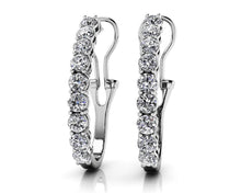 Load image into Gallery viewer, Scoop Diamond Earrings Diamond with 0.48 ct.(finished) 1.9mm - Luxury Time NYC