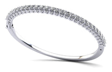 Load image into Gallery viewer, Sensational Sparkle Diamond Bangle Bracelet with 1.83 ct.(finished) 1.1mm, 2mm - Luxury Time NYC