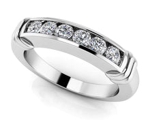 Load image into Gallery viewer, Sextuplet ab - Grown Diamond Band with 0.25 ct.(finished) 2.2mm - Luxury Time NYC